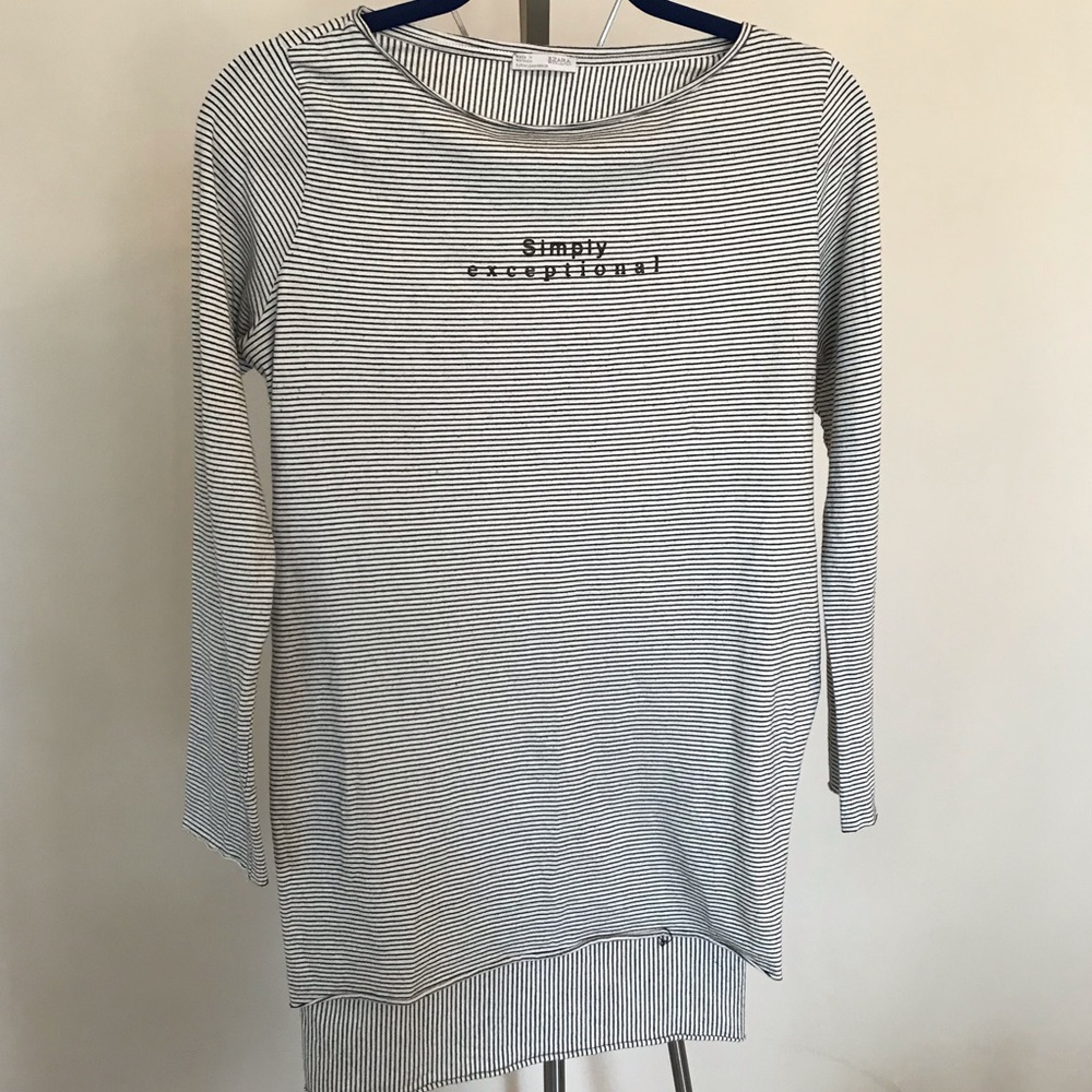 Brand New Zara “Simply Exceptional” Striped Tunic